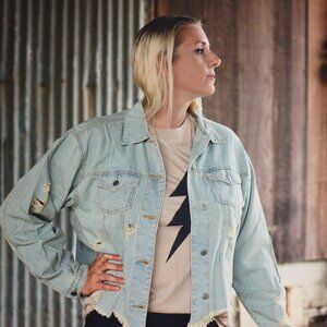 NEW Vintage Style Railroad Striped Jacket